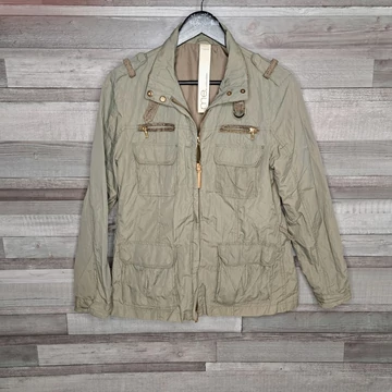 Milestone női khaki rövid kabát