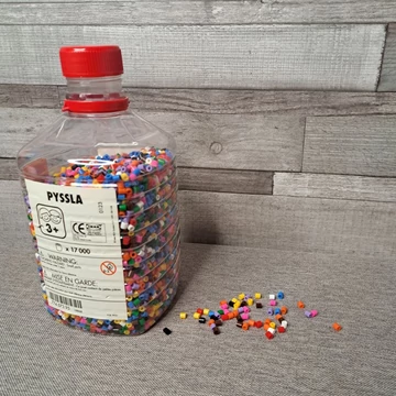 IKEA Pyssla vasalható gyöngyök vegyes színben