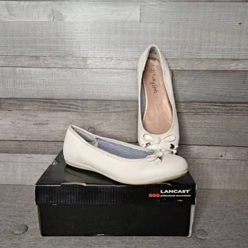 Lancast lányka fehér balerina cipő 34