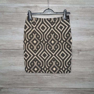 Magenta mintás női átmeneti miniszoknya S