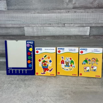 Logico PRIMO logikai játék tábla plusz feladatok