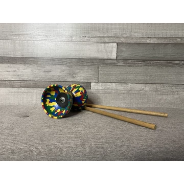 Diabolo színes játék vintage kivitel