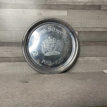 The Queen's Silver Jubilee tálca