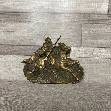 Antik tömör bronz asztali dísz