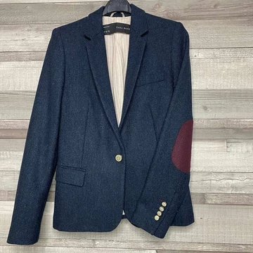 Zara basic sötétkék blézer XS