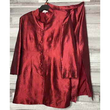 Thai Silk bordó kétrészes alkalmi szett L