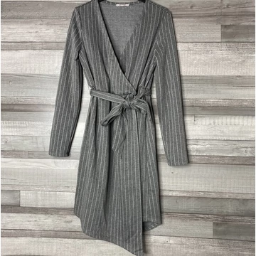 Orsay szürke csíkos ruha 34