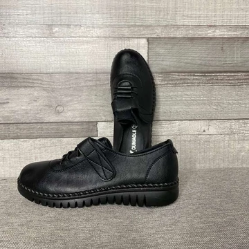 Ouniaole letisztult fekete cipő 36