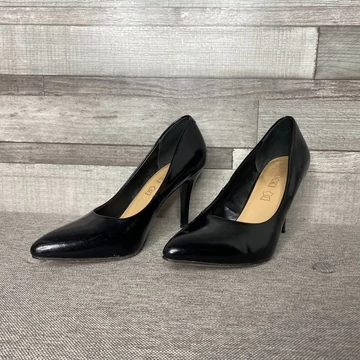 Lasocki női fekete lakk magassarkú cipő 37