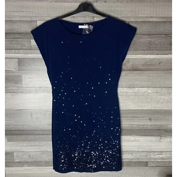 Promod flitteres sötétkék alkalmi ruha 36