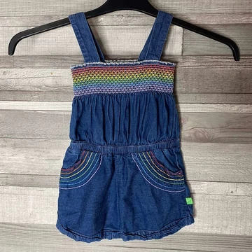 Little Bird kislány farmer rövidnadrágos overál 2-3 év