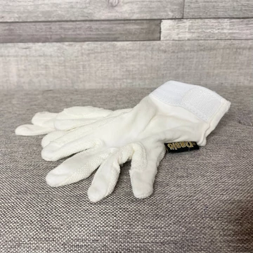 Daslö fehér lovaglókesztyű XXS