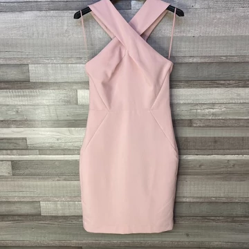 Mango púderrózsaszín alkalmi ruha XS