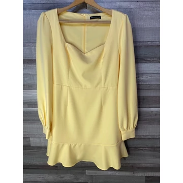 Mohito halványsárga alkalmi ruha 40-42