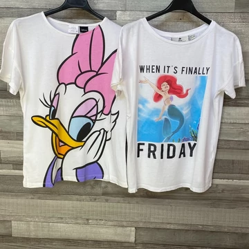 Disney Zara, Springfield mesehős mintás póló szett XS