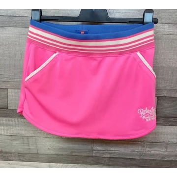 Retro Jeans pink miniszoknya XS