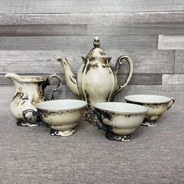 Dekor Feinsilber Bavaria teáskészlet