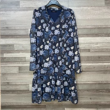 Mohito kék virágos ruha L
