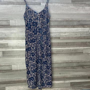 Reserved kék mintás csinos ruha L