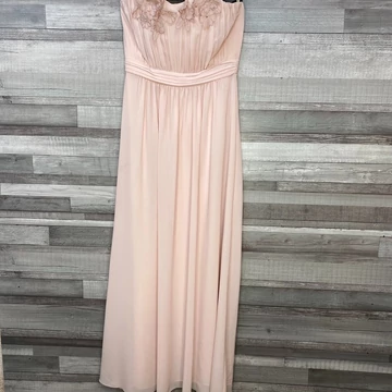 H&amp;amp;M rózsaszín pántnélküli alkalmi ruha 36