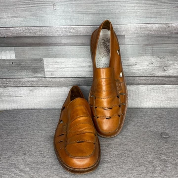 Rieker barna zárt bőr férfi szandál 47