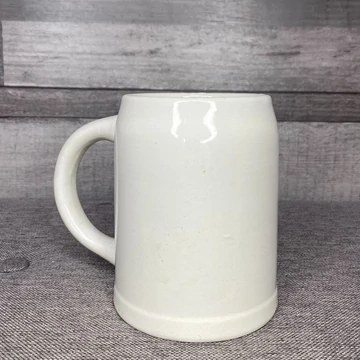 Gránit kerámia fehér bögre, korsó