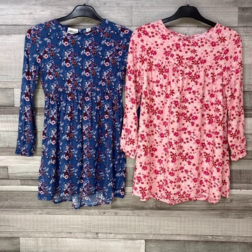 Alive virágmintás kislány ruha szett 128