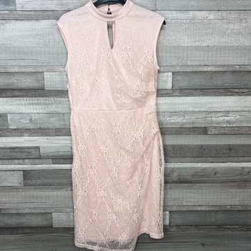 Orsay rózsaszín csipkés alkalmi ruha 38