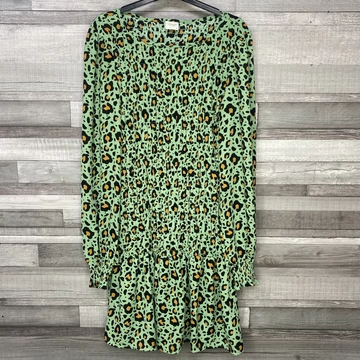 Jacqueline de Yong zöld mintás ruha 38