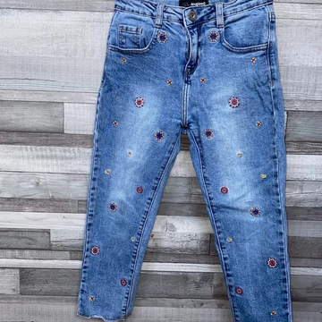 Desigual mintás gyerek farmernadrág 122/128