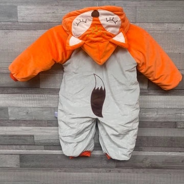 Beisiku unisex rókás meleg overál 1 év