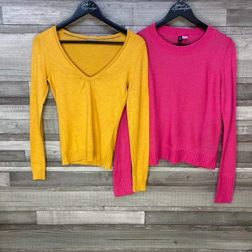 Orsay, H&amp;amp;M vékony kötött felső szett XS