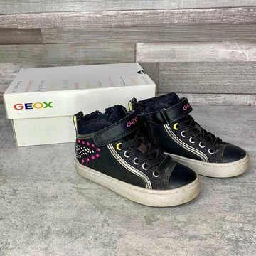 Geox Respira fekete magas szárú cipő 25