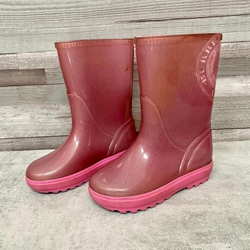 Burberry mályva színű kislány gumicsizma 27/28