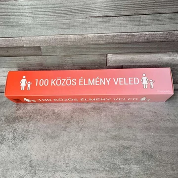 100 Közös Élmény Veled kaparós plakát szülő-gyerek verzió