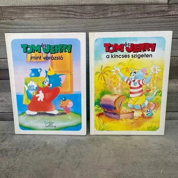 Tom és Jerry mint varázsló; Tom és Jerry a kincses szigeten könyvcsomag