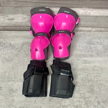 B-Twin gyerek pink védőfelszerelés XXS