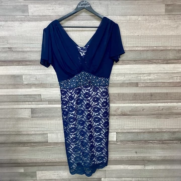 Creativity Woman Wear sötétkék alkalmi ruha 44