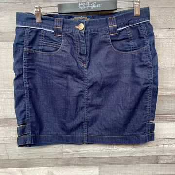 Gianni Versace sötétkék farmerszoknya 30