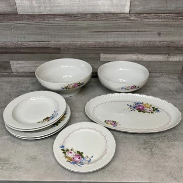 JLMENAU German D. Republic porcelán étkészlet