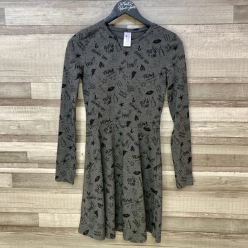 C&amp;A szürke mintás lány ruha 158/164