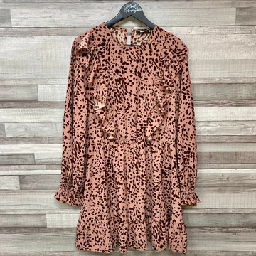 Missguided foltmintás fodros ruha 46