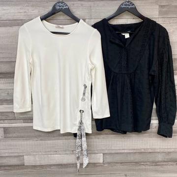 H&amp;M, Orsay fekete-fehér felső szett 36