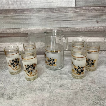 DeValBor Fine Italian Design Windrose pohárkészlet kancsóval