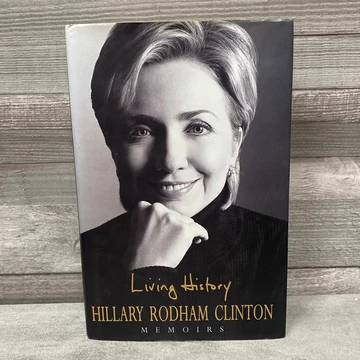 Living History: Hillary Rodham Clinton Memoirs angol nyelvű életrajzi könyv