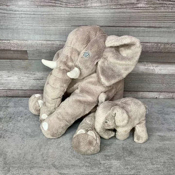 Ikea elefánt plüss figura kicsinyével