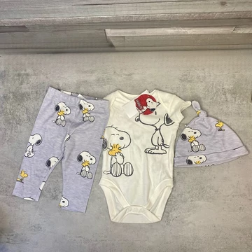 Peanuts Snoopy baby szett 3-6 hónaposra