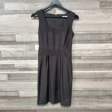 Orsay Business Look szürke csíkos ruha 38