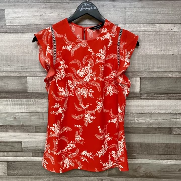 Karen Millen piros mintás felső 38