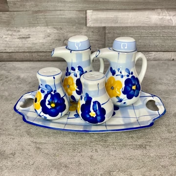 VaBene porcelán fűszer és olajtartó szett